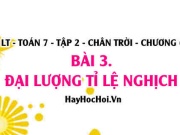 Đại lượng tỉ lệ nghịch, tính chất khái niệm và bài...